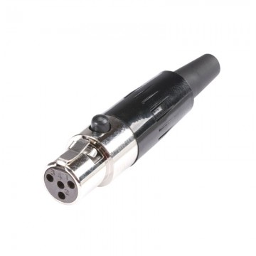 Đầu nối Mini-XLR HICON HI-XMCF4 4 chân, dạng cái (female)
